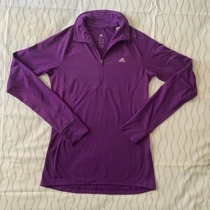 Adidas Woman’s Active T-Shirt Size S Purple
